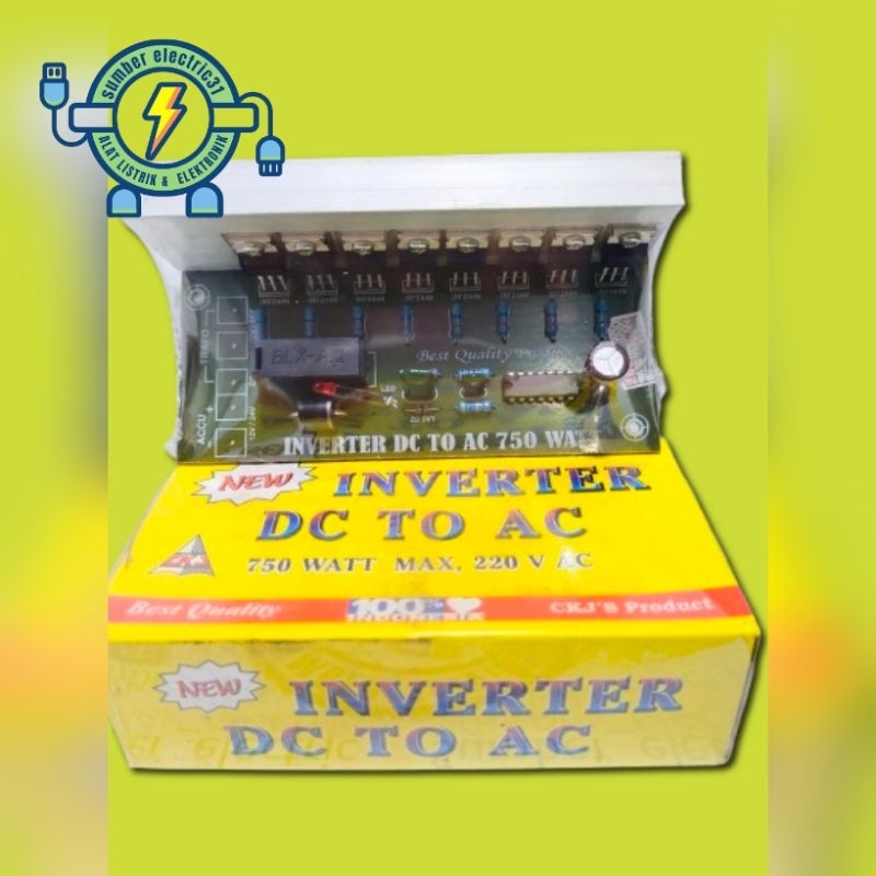 KIT INVERTER DC TO AC 750 WATT CKJ