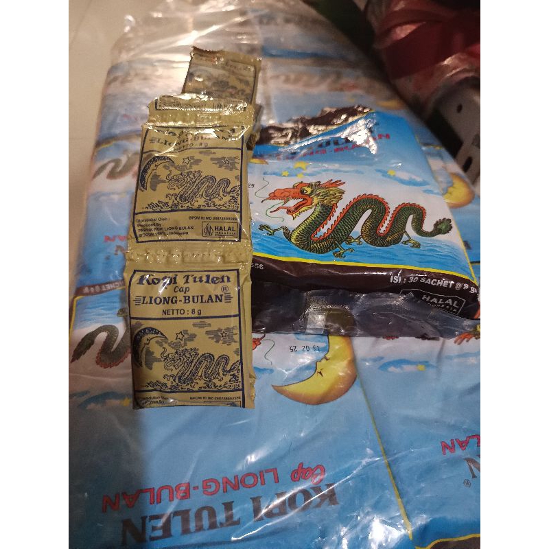

KOPI LIONG KOPI TULEN KOPI LIONG TANPA GULA (ISI 30PCS)