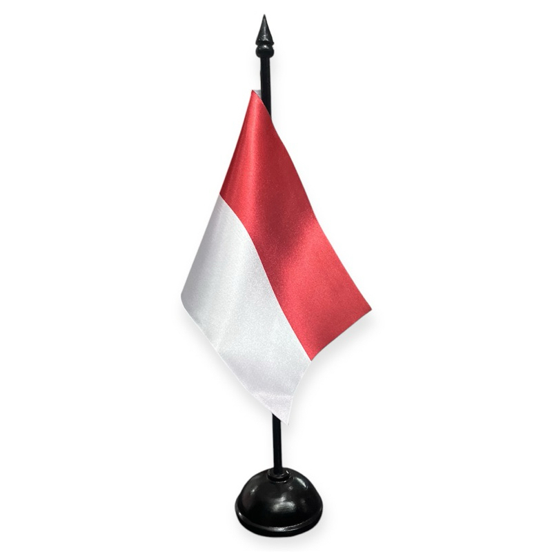 

Lancar Jaya Advertising Bendera Meja Merah Putih/Tiang Bendera Meja Merah Putih/Bendera Meja Bahan Satin/Bendera Meja Bahan Mengkilap/Bendera Meja Berkualitas Tinggi/Bendera Meja Murah/Bendera Meja Kantor