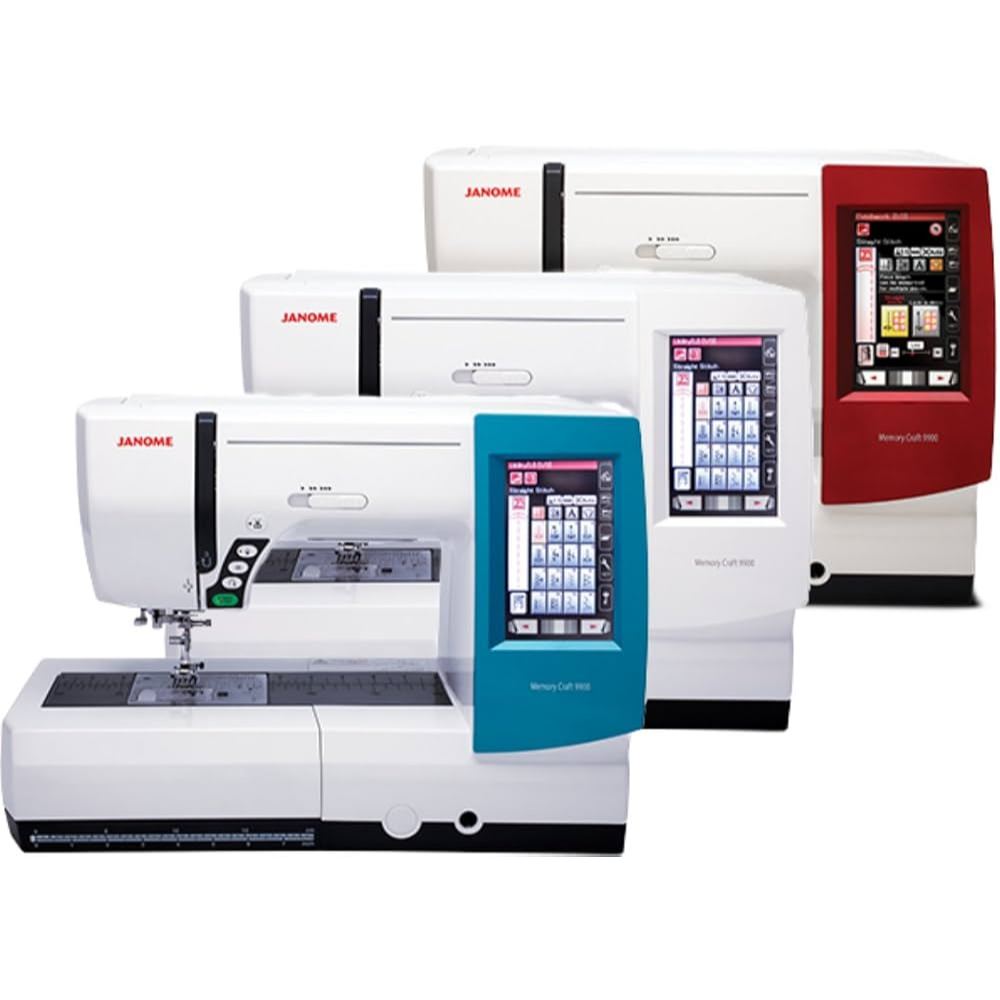 mesin jahit janome mc9900 , mesin bordir dan jahit , mesin jahit dan bordir komputer janome mc 9900