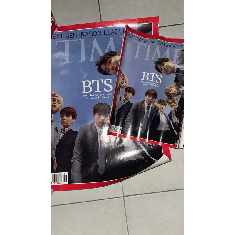 majalah time bts