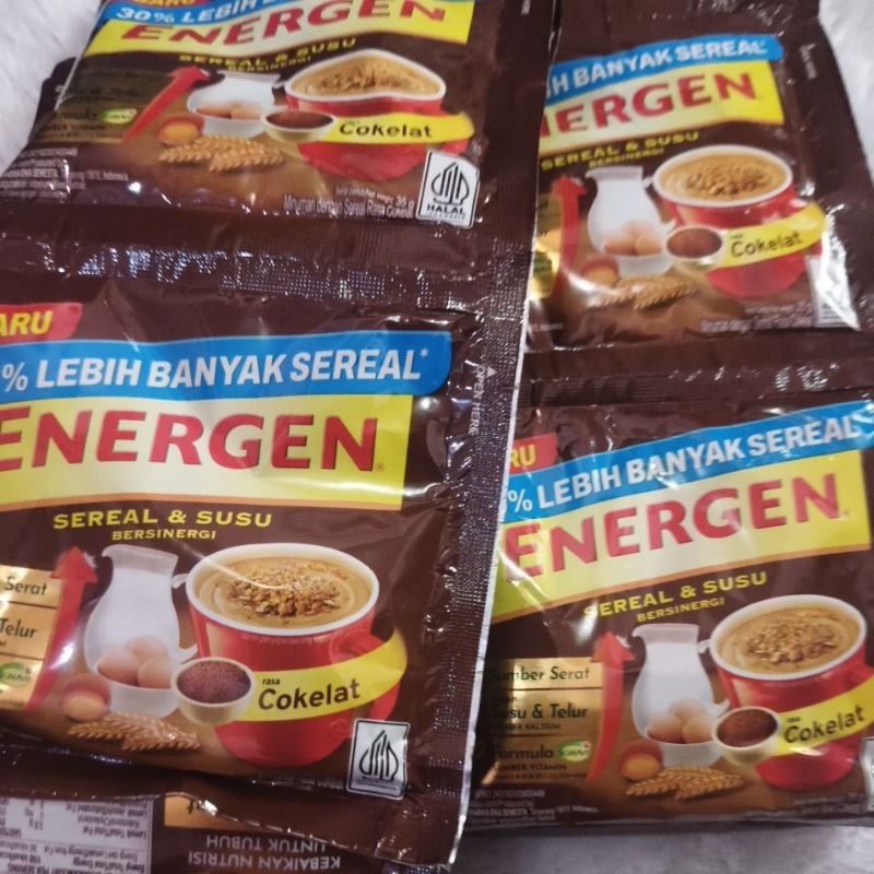 

SUSU SEREAL ENERGEN COKLAT 1RENCENG ISI 10PCS