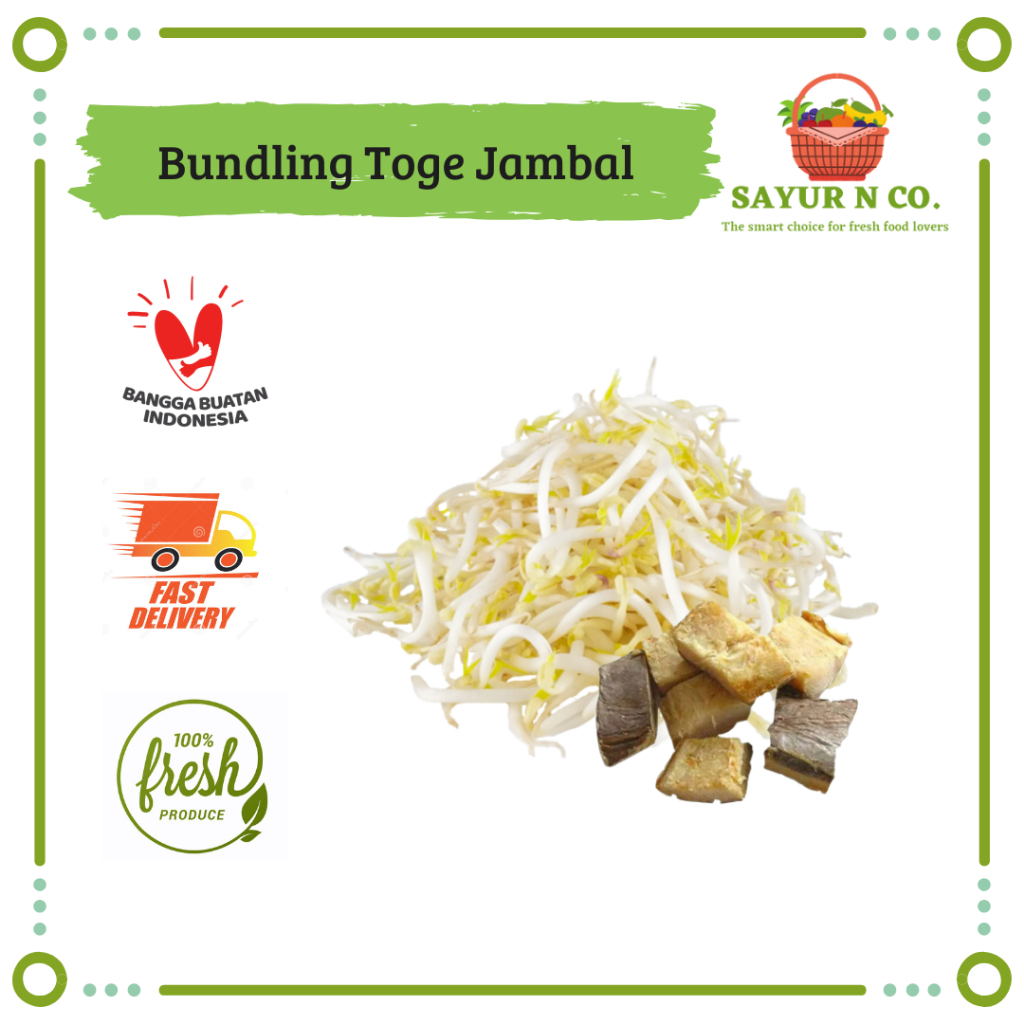 

Bundling Toge Jambal - Tauge Ikan Asin Jambal 300gr | Sayur N Co Bekasi
