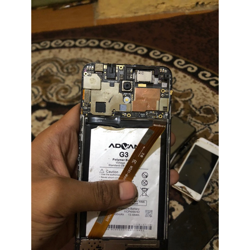 mesin hp Advan g3 pro harman kardon mesin yala normal tingal kasih lcd