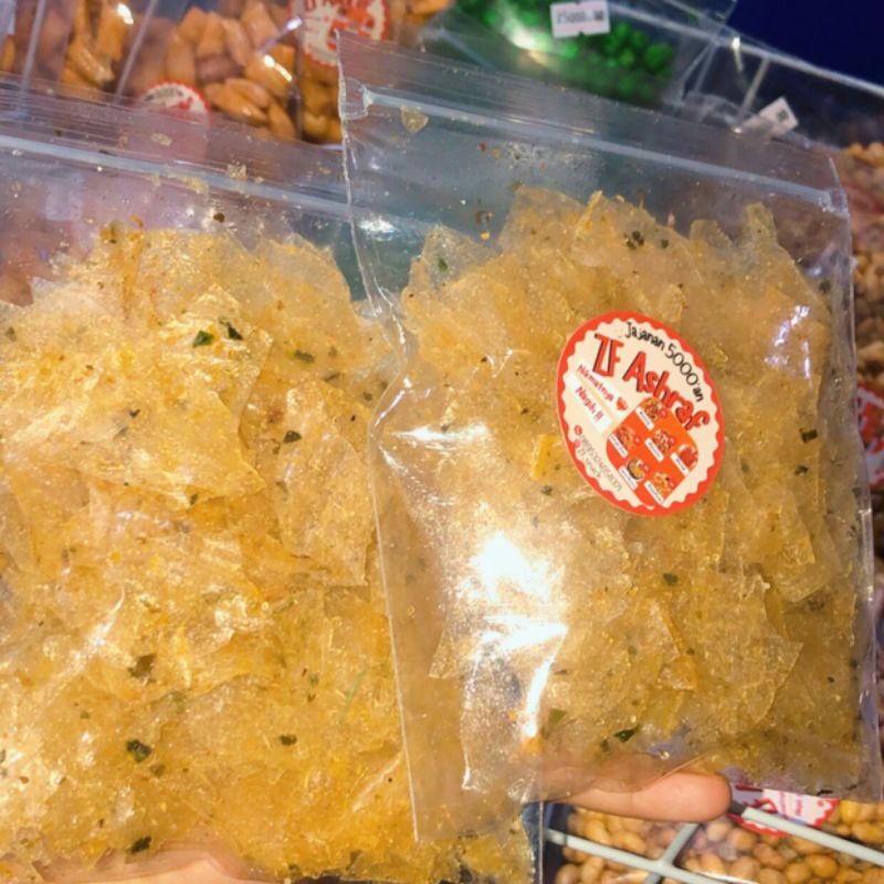 

Kripca Keripik Kaca Original Asin Gurih Daun Jeruk Kemasan pouch