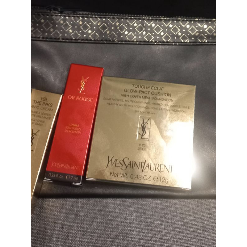 glow-pact cushion ysl shade B25