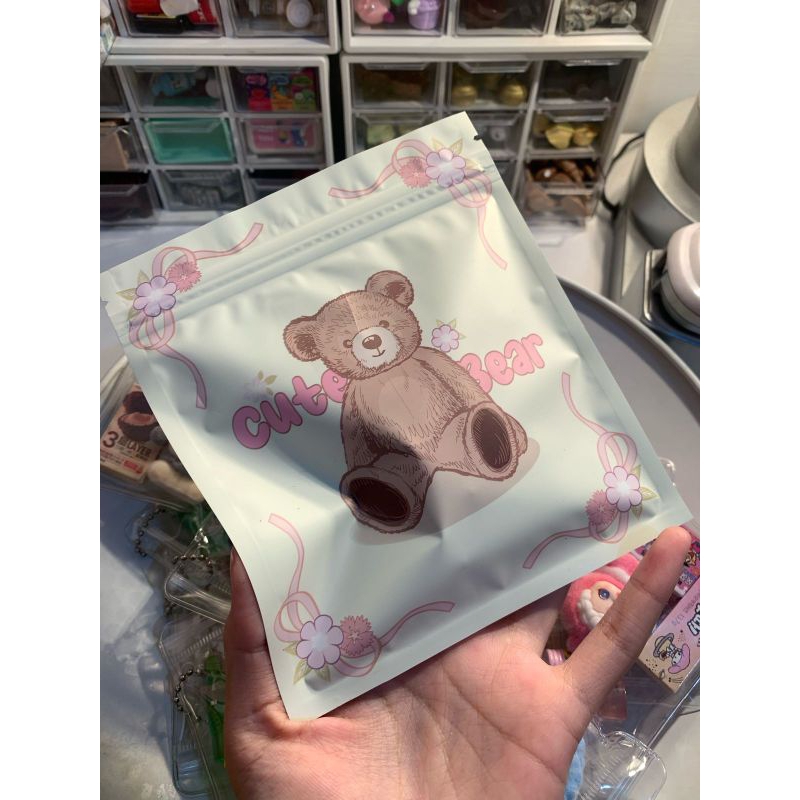 Gacha trinket pouch keychain