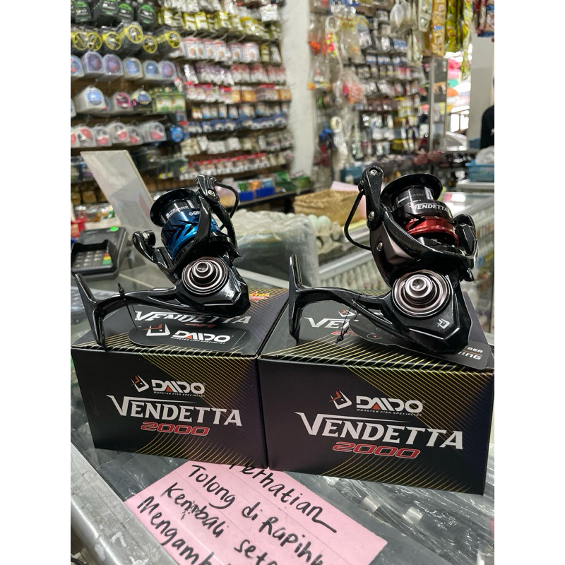 4ds Reel Pancingan Daido Vendetta 2000 Dan 3000 Berkualitas