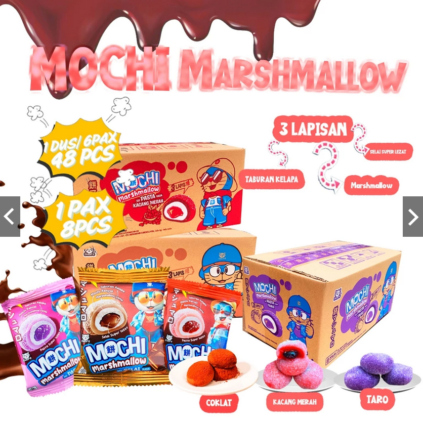 

Mochi Marshmellow Sidore 1 dus 48Pcs