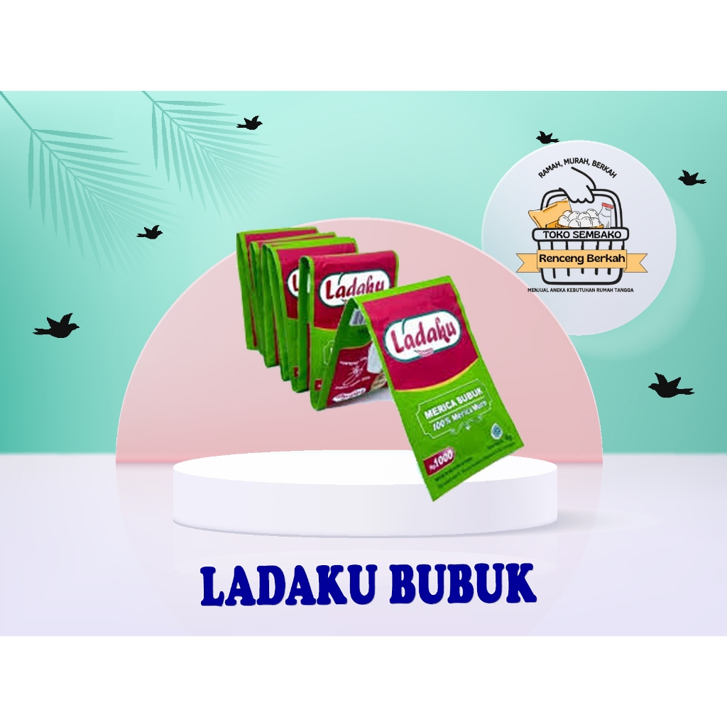 

ladaku merica bubuk sachet 12 sachet x 3 gr