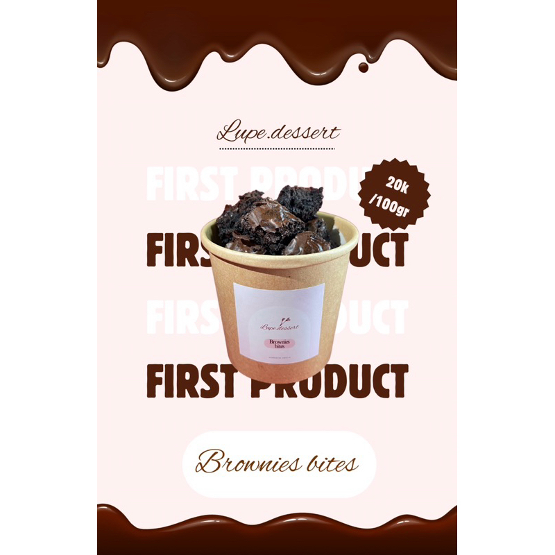 

Brownies bites original Lupe.dessert