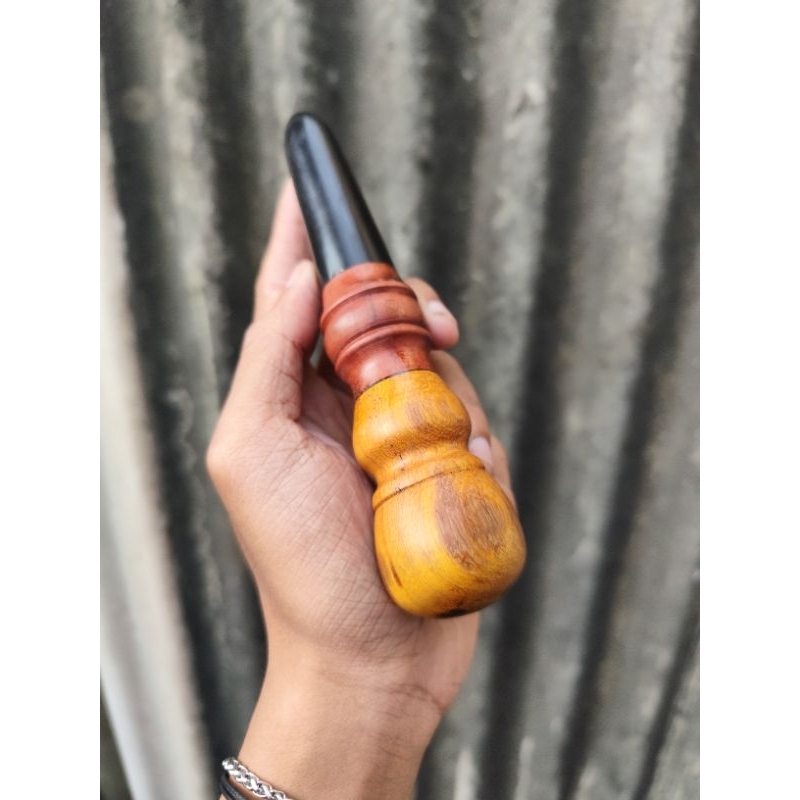 Alat Bantu Pijat Kombinasi Kayu Kelor Emas, Kayu Nagasari, Kayu Kelor Hitam Model Profil