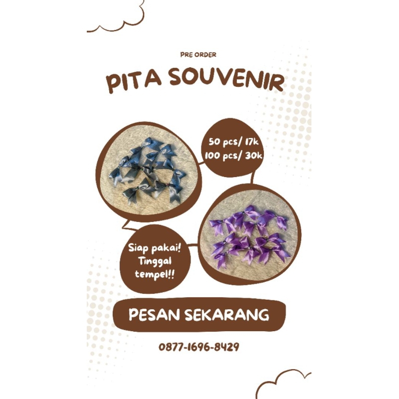 

Pita Souvenir/ Parcel/ Hadiah