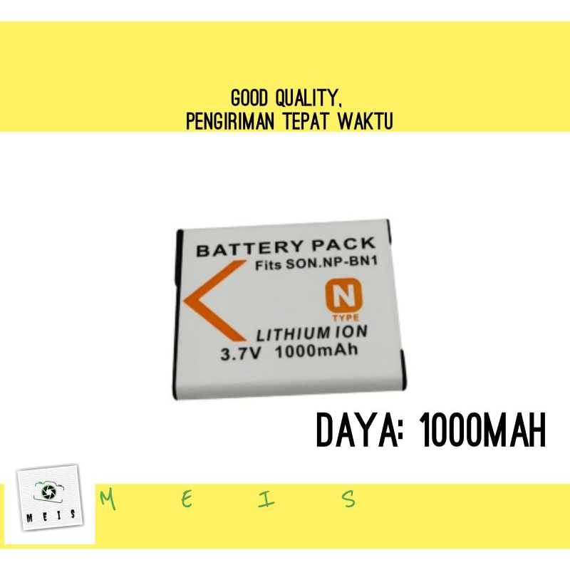 Baterai Sony Cybershot DSC W310 W320 W330 W570 W510 - Batre Battery