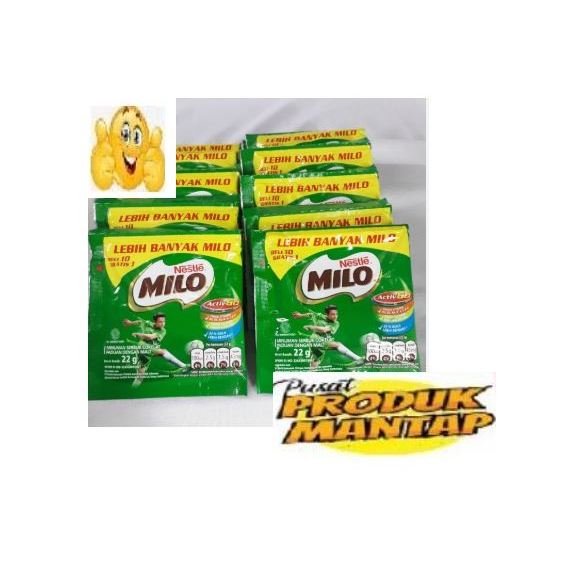 

Milo Sachet Active Go Renceng 22gr / Milo Cokelat Sachet