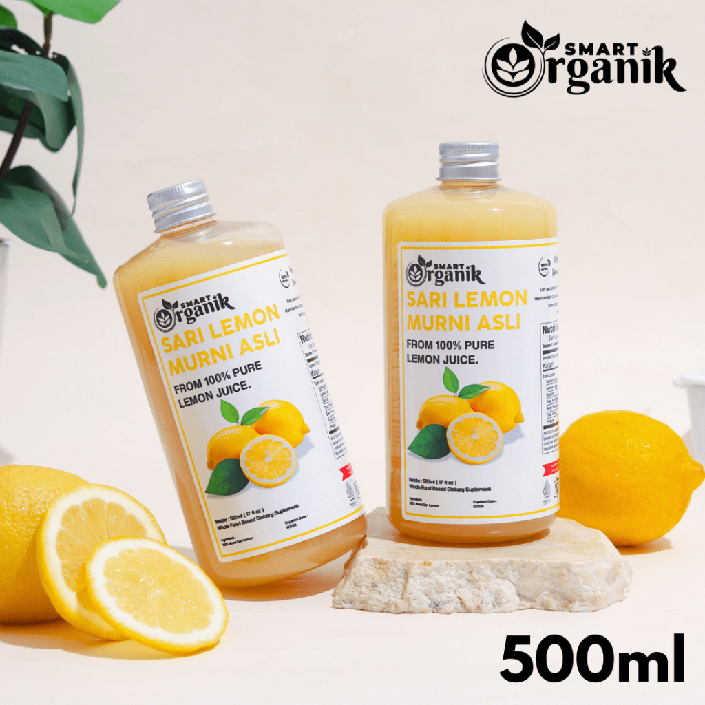 

Sari Lemon Murni / Air Lemon Fresh / Diet Detoks / Pure Lemon Juice Asli 100% Smart Organik