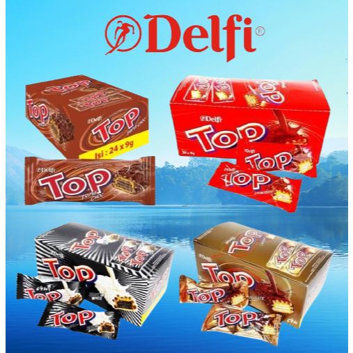

Top Wafer Delfi Chocolate / Triple Choc / BlackInWhite / Strawberry Box