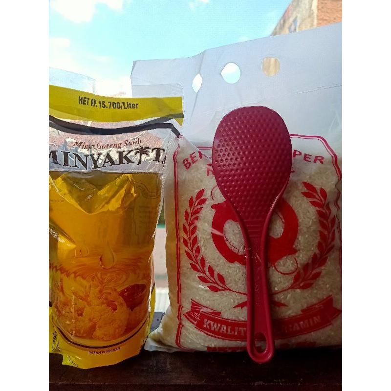 

Paketan beras minyak Murah/Bandung/beras pulen