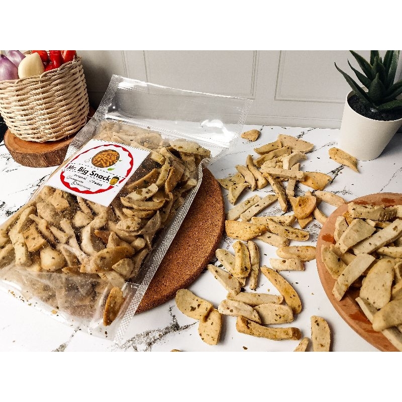 

Mr.Big Snack- 1kg Basreng Original Daun Jeruk Bakso Goreng