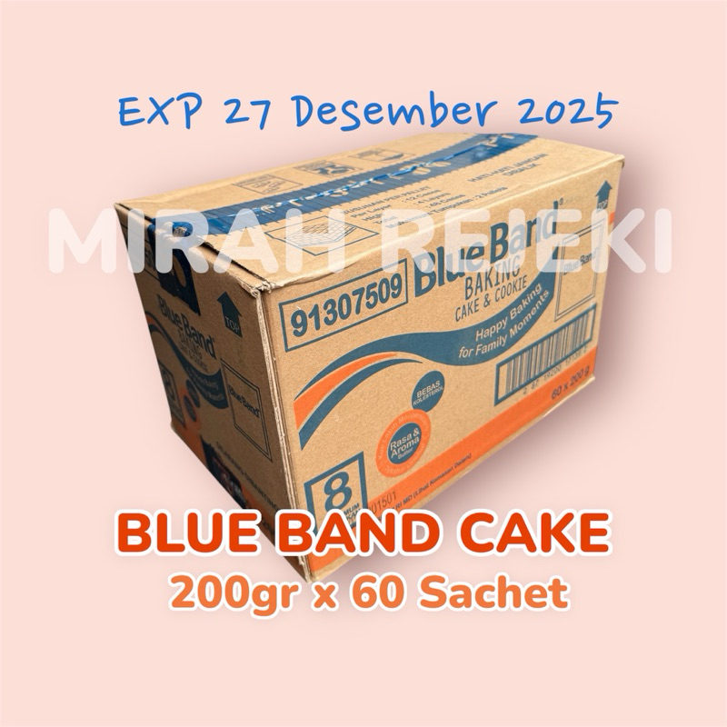 

BLUEBAND CAKE&COOKIE 200g X 60pcs MURAHHH (free packing)
