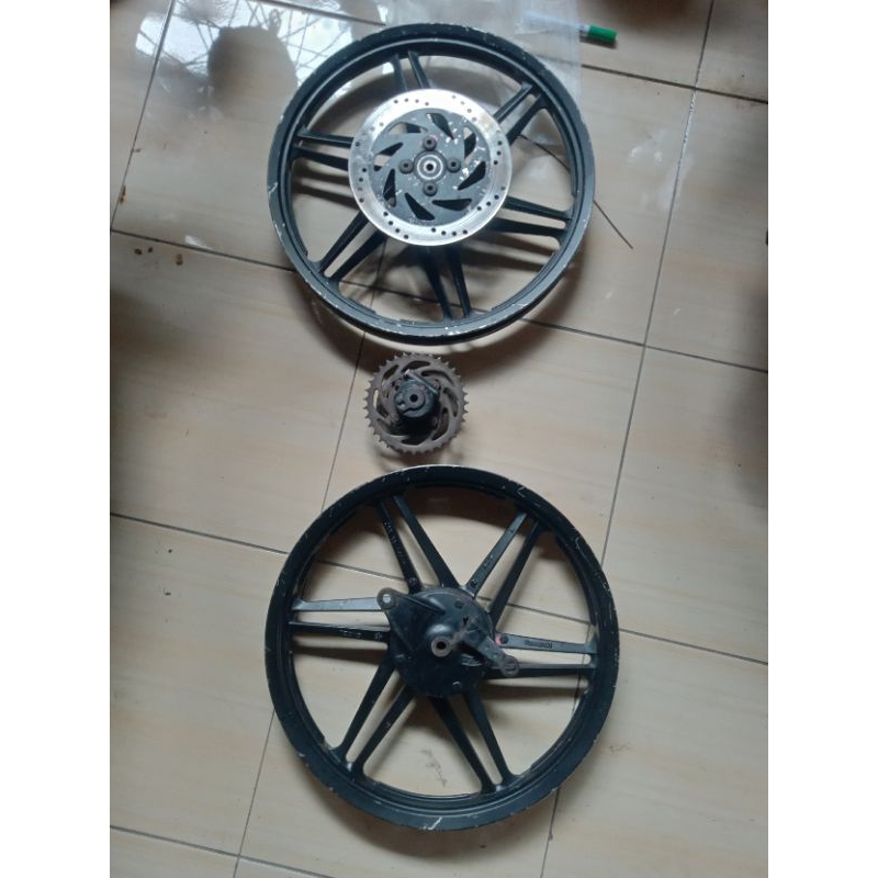 Velg set Ori Kawasaki Edge copotan