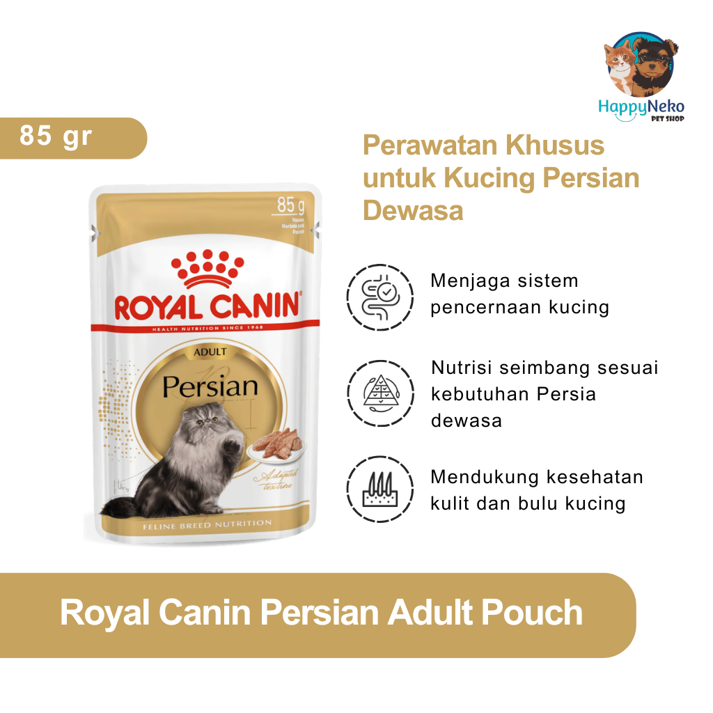 ROYAL CANIN PERSIAN ADULT WET FOOD 85GR