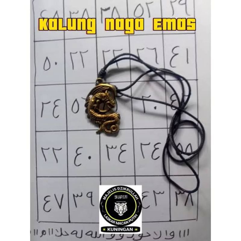 Kalung Naga emas (COD)
