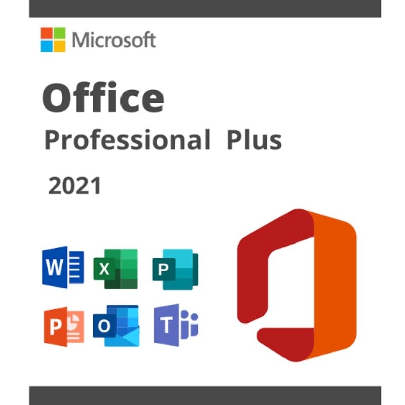 Product Key Office Professional Plus 2021 Original Lifetime for Windows 10/11