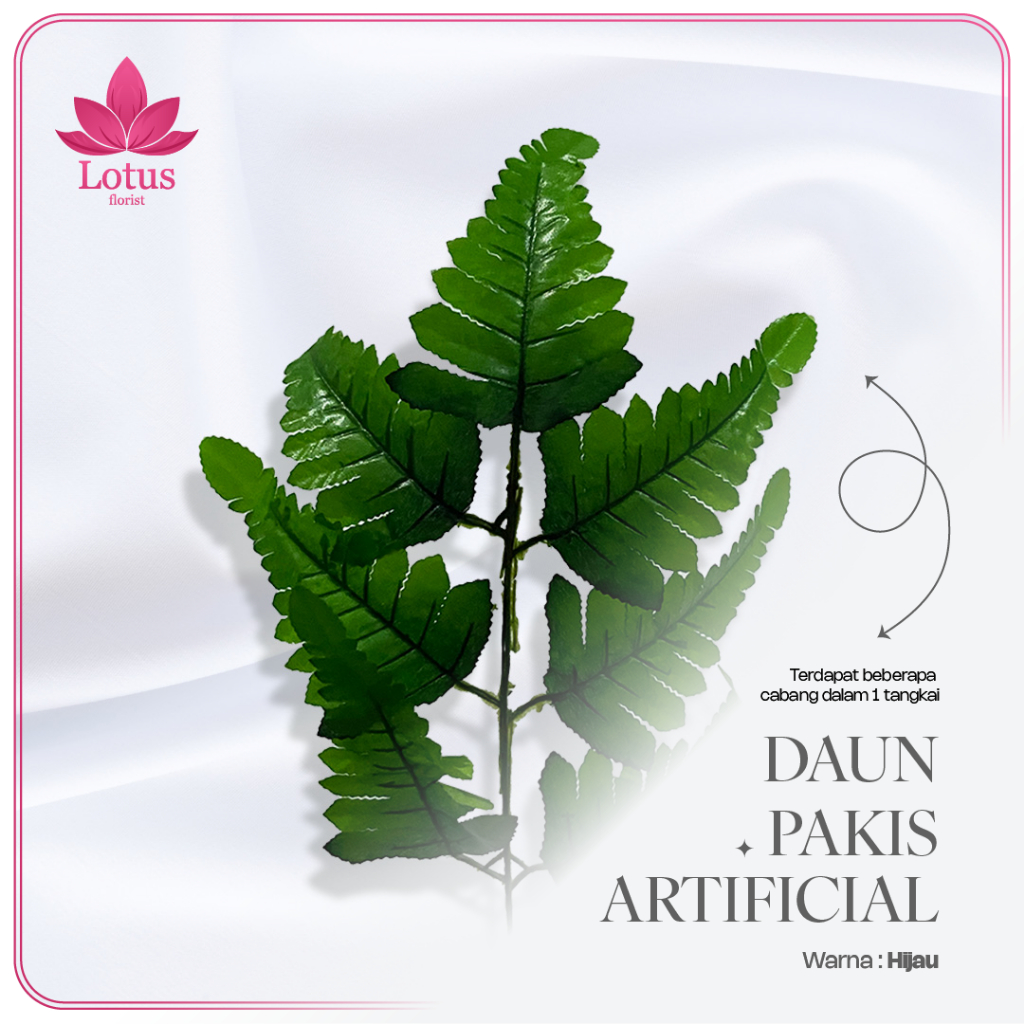 Daun Pakis Artificial - Kode : Daun Pakis