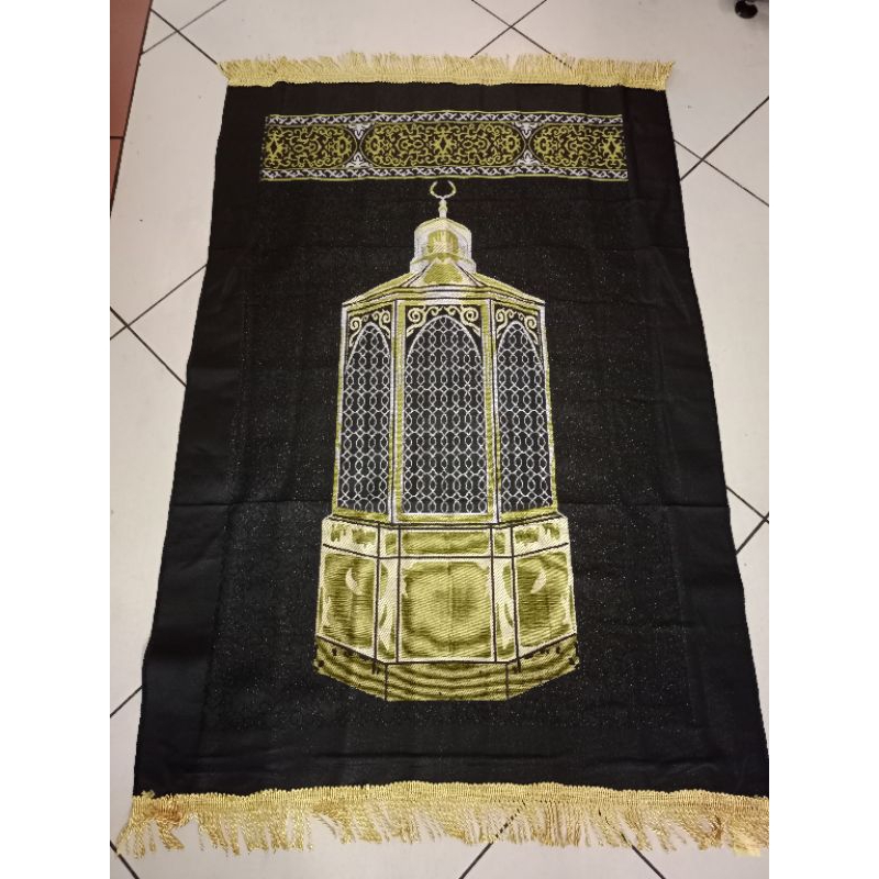 Sajadah Kiswah Turki - Sajadah Souvenir Murah - Sajadah Traveling Tipis