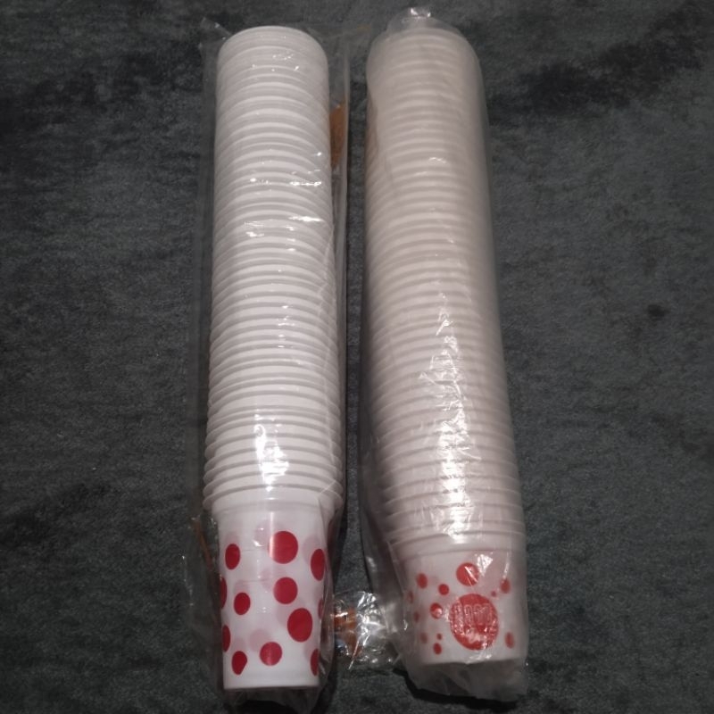 gelas plastik bola2 / gelas es buah