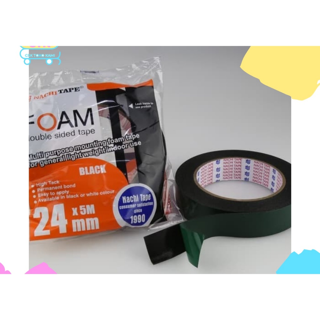 

Nachi Double Foam Isolasi Bolak Balik Busa 1 inch 24mm