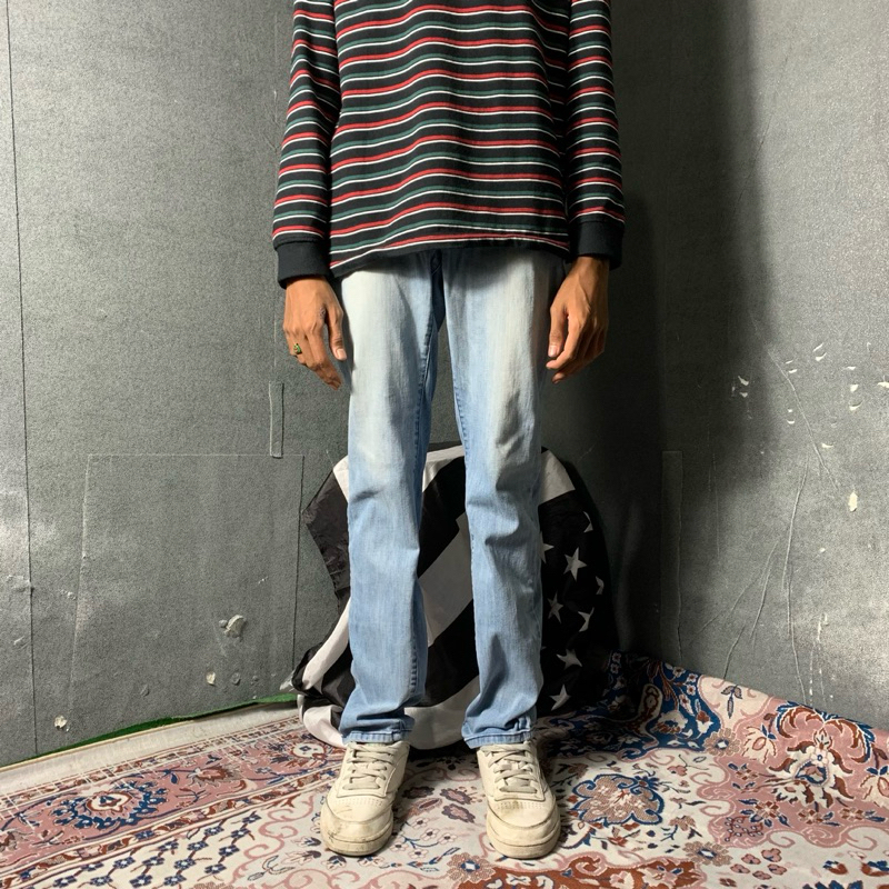 BLUE JEANS GUESS SLIM FIT SECOND ORIGINAL