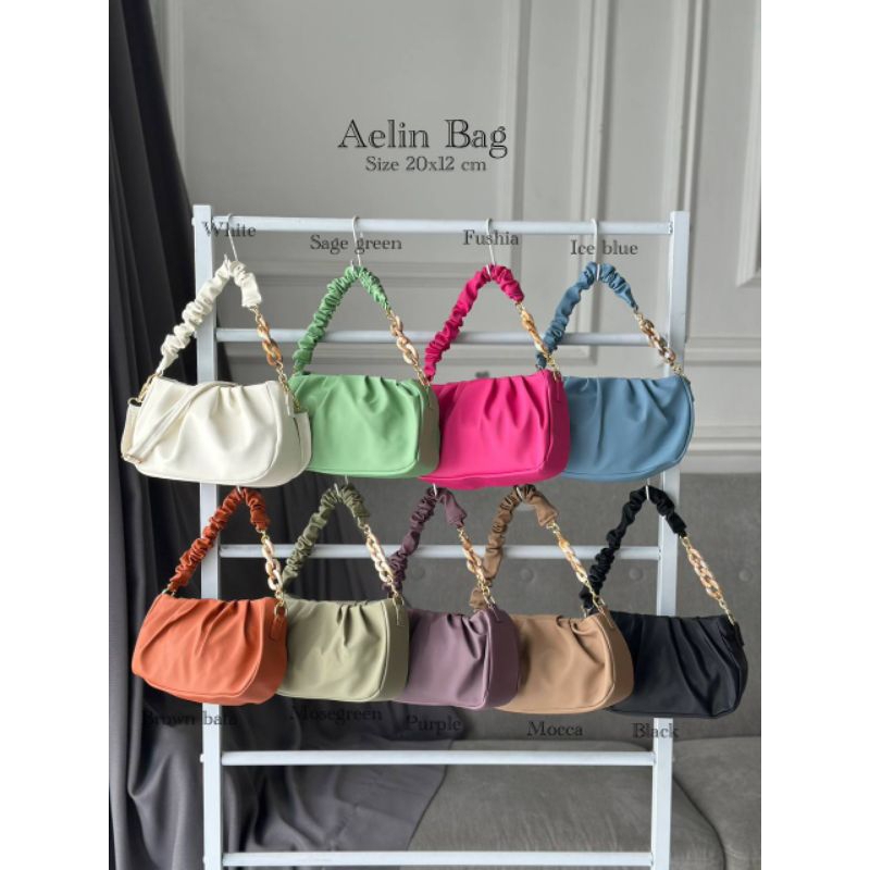 AELIN BAG by Zazabashop - Tas Wanita , Tas Wanita Murah Tapi Mewah , Tas Elegan Wanita , as Bahu Ele