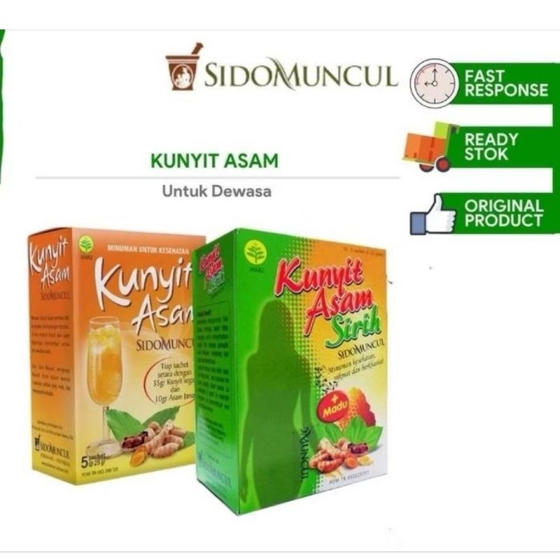 

KUNYIT ASAM SIDOMUNCUL/BOX 5SACHET