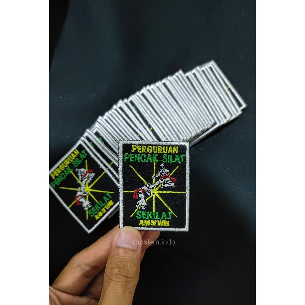 Custom Patch Bordir Logo Satuan