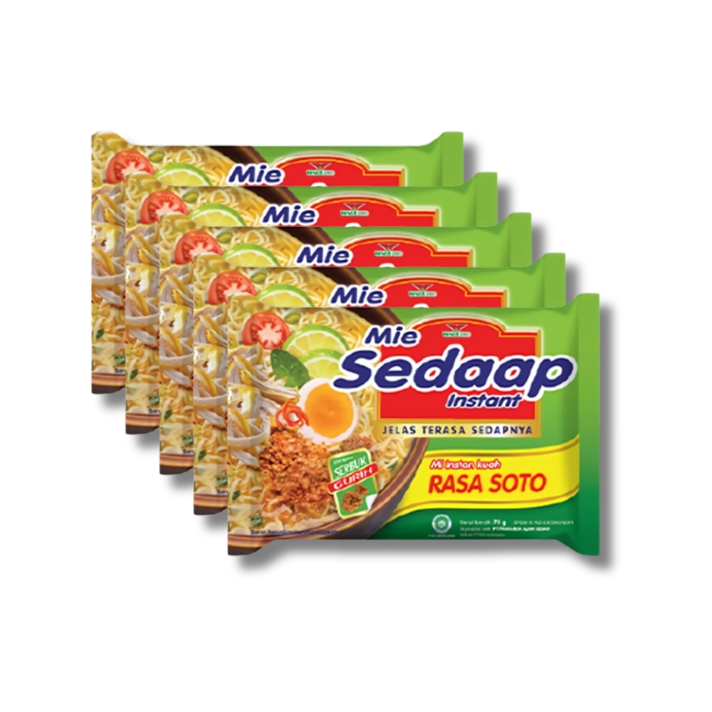 

Mie Sedaap Soto 75g - Mie Instan Rasa Soto Enak Gurih