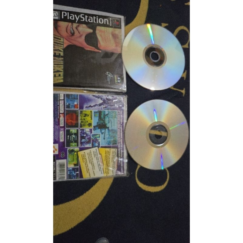 3 cd ps1 silent hill dan metalgear