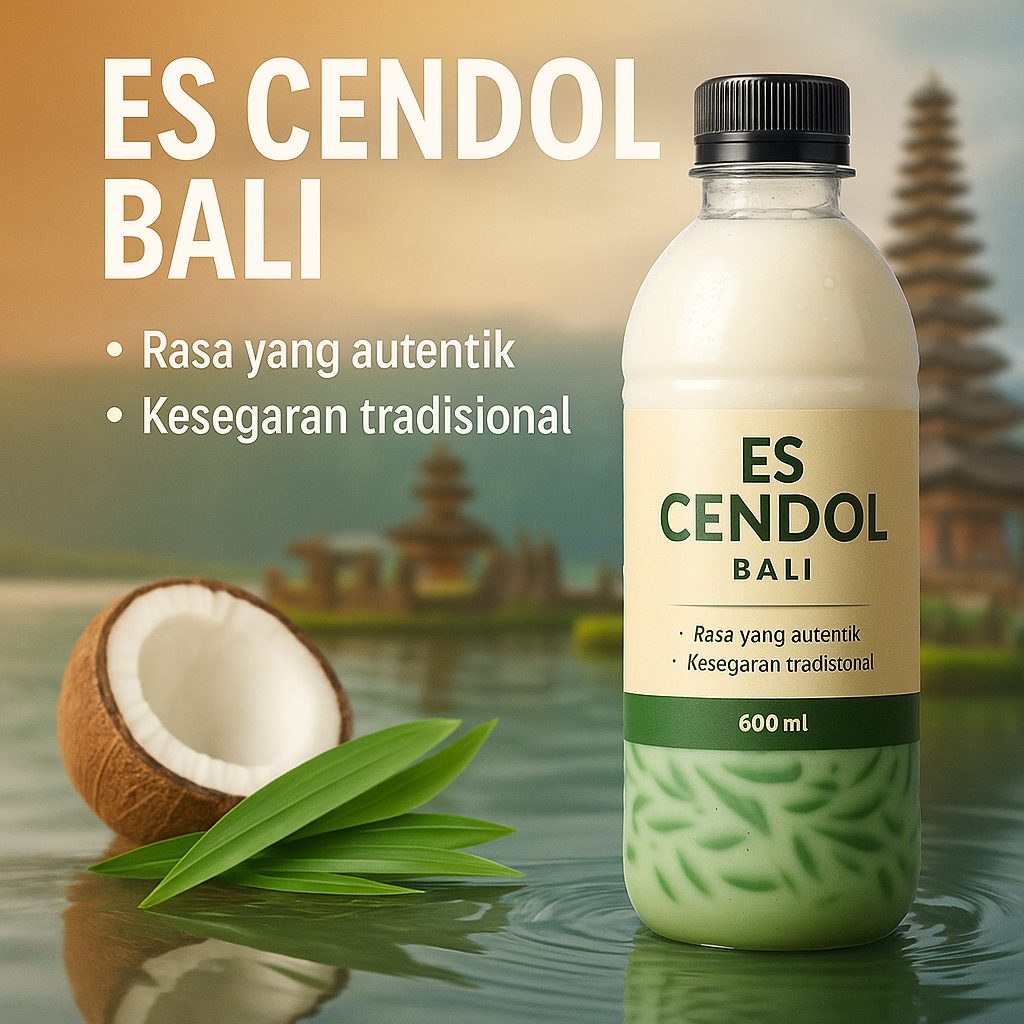 

[600ml] Es Cendol – Segar, Tradisional, dan Praktis untuk Berpergian