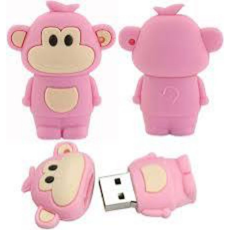 

15. Flashdisk monyet cute pink 5 gb