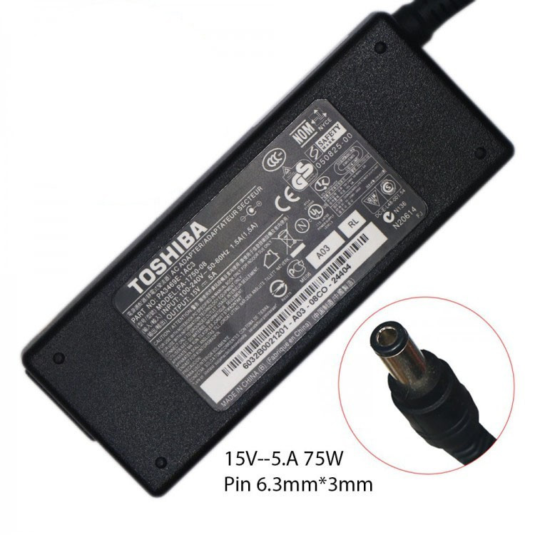 Adaptor Charger TOSHIBA DYNABOOK B550 B551 B552 B650 15~5A