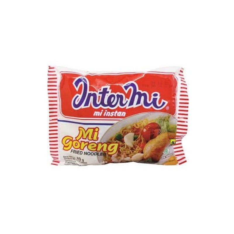 

Intermi Mi Instant Mie Goreng Fried Noodle 60gr / PCS Inter Mi Instan Intermie
