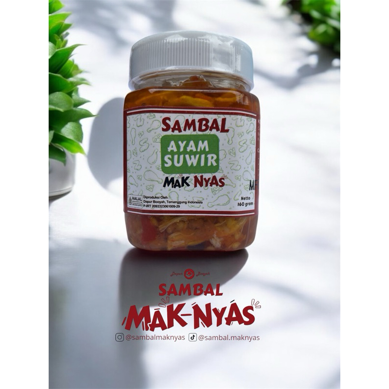 

Sambal MakNyas AyamSuir Merah 160gr