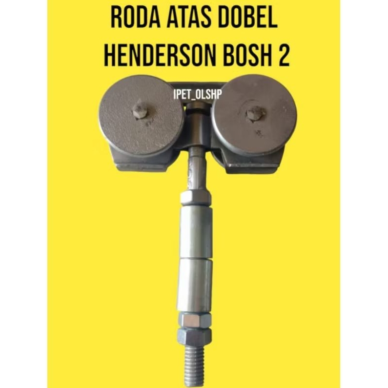 Roda Atas Henderson Double Pintu Gantung Pintu Garasi Pintu Gebyog Roda Pintu Pagar Tralis Besi Roda