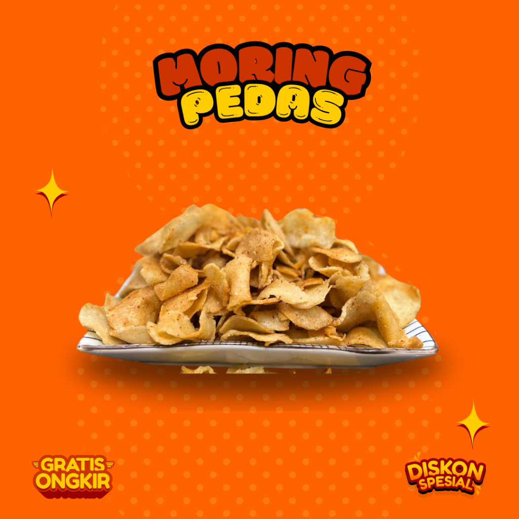 

Moring Pedas Asin Penuh Rasa - 250gr Renyah Siap Menggugah Selera