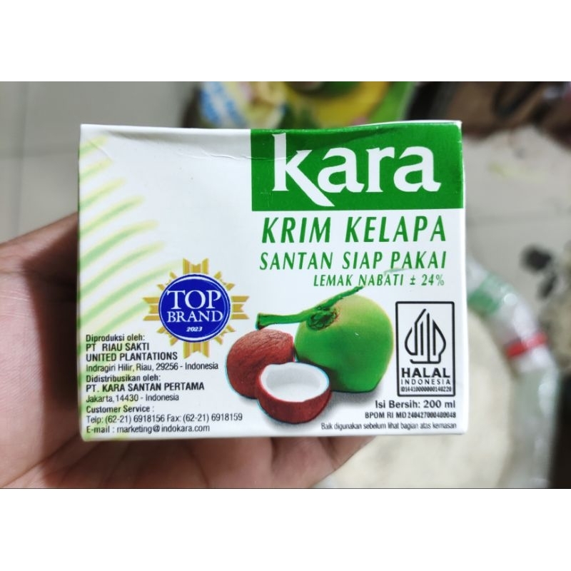 

Santan Kelapa Kara Asli Original 200ml Kotak Santen 200 ml