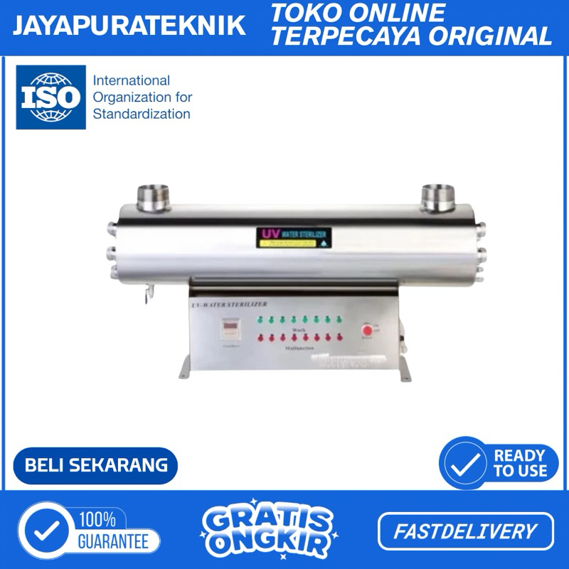 Uv set 8 lampu 96gpm panel ultraviolet 8lampu 96 gpm