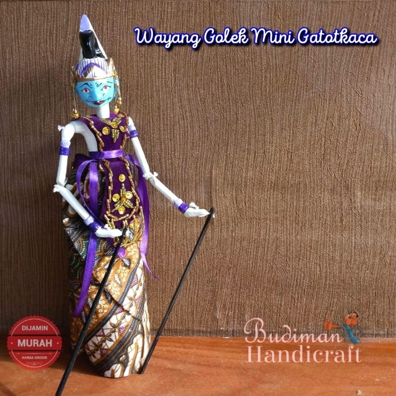 Wayang Golek Mini Gatotkaca 30cm