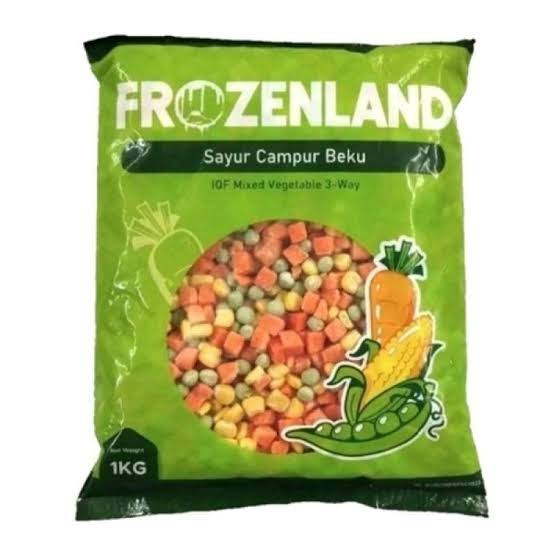 

frozen vegetables mix 1 kg