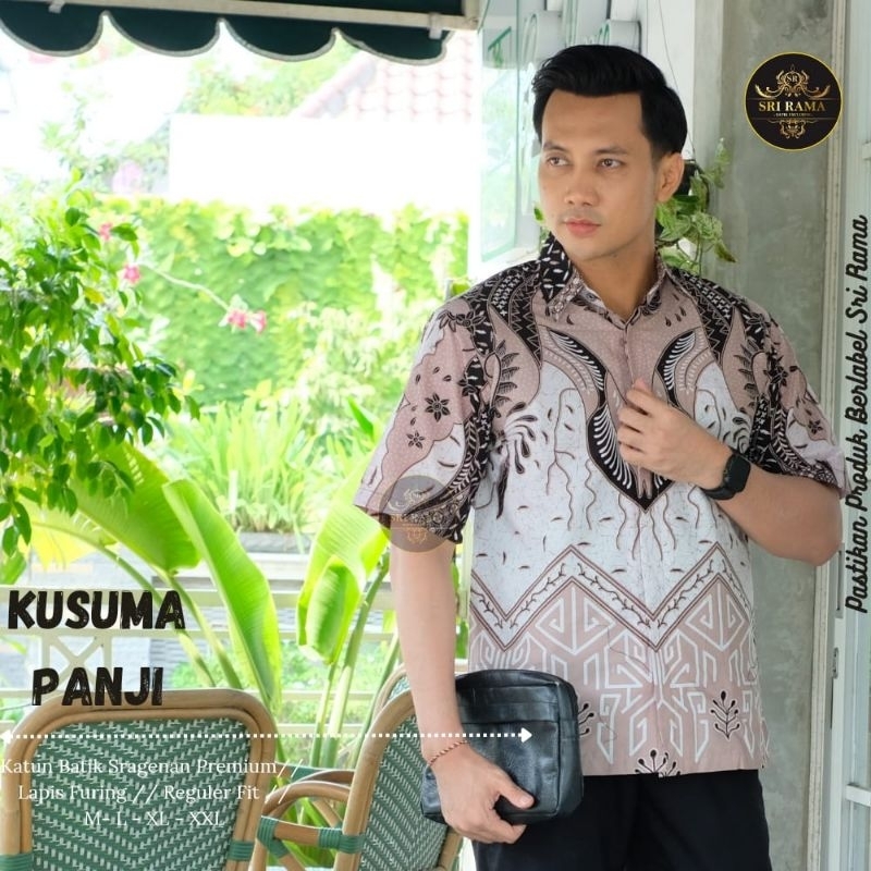 BATIK LENGAN PENDEK FURING / BATIK FURING / BATIK PRIA